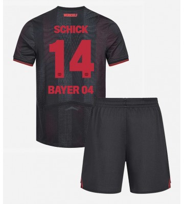 Bayer Leverkusen Patrik Schick #14 Hjemmebanetrøje Børn 2025-26 Kortærmet (+ Korte bukser)